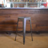 30" High Gunmetal Bar Stools
