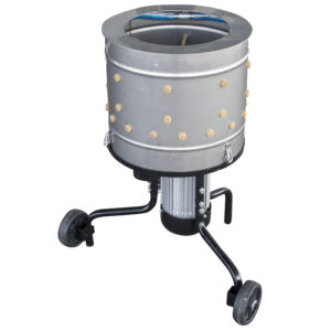 Stainless Steel 3/4 HP Electric Chicken Feather Plucker - Sportsman Series
