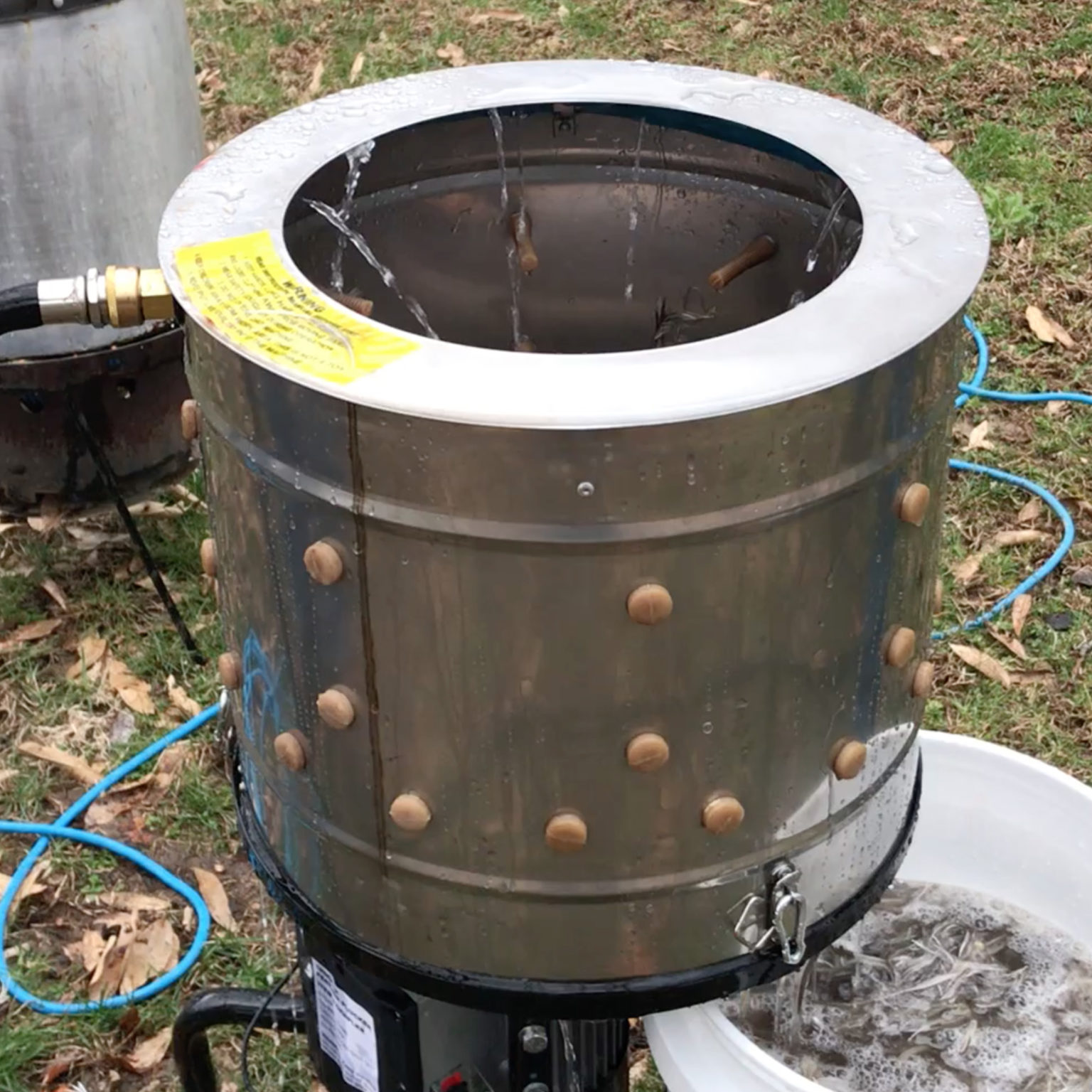 Electric Chicken Feather Plucker