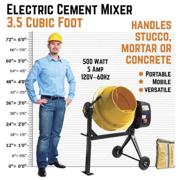 Electric Cement Mixer