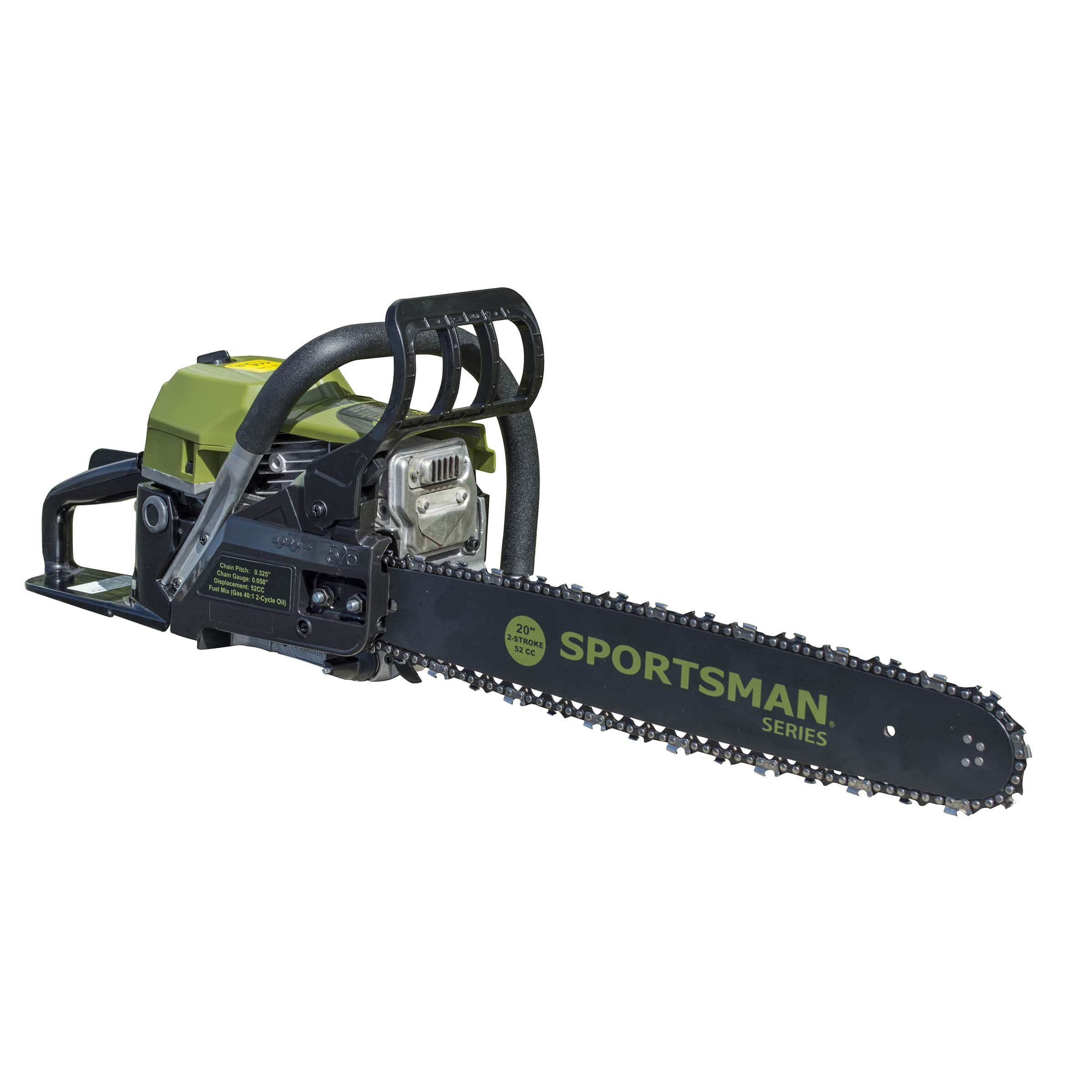 Chainsaw – 52 cc Gas 2-Stroke Rear Handle