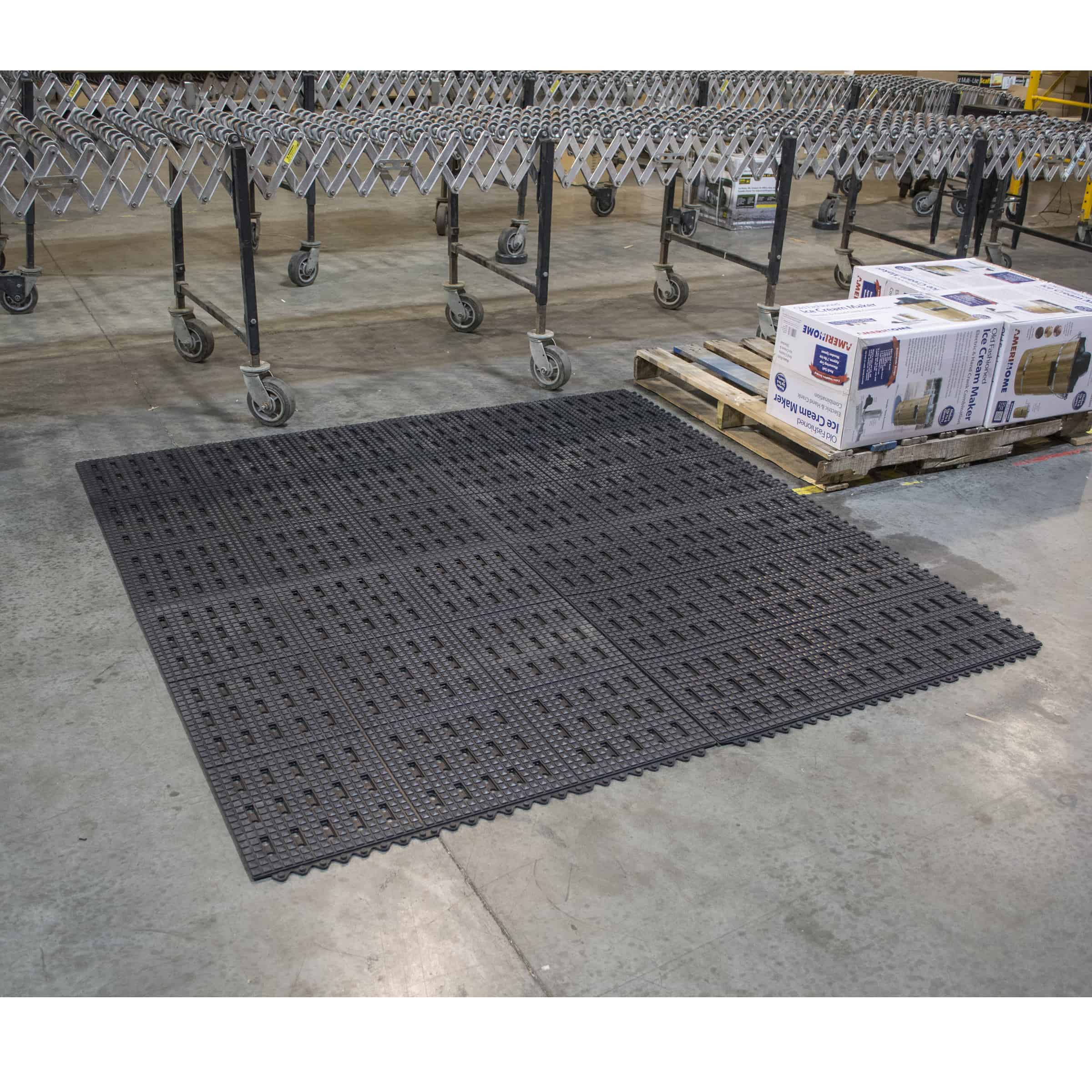 36 X 25YDS BLACK RUBBER MATTING – Mutual Hardware