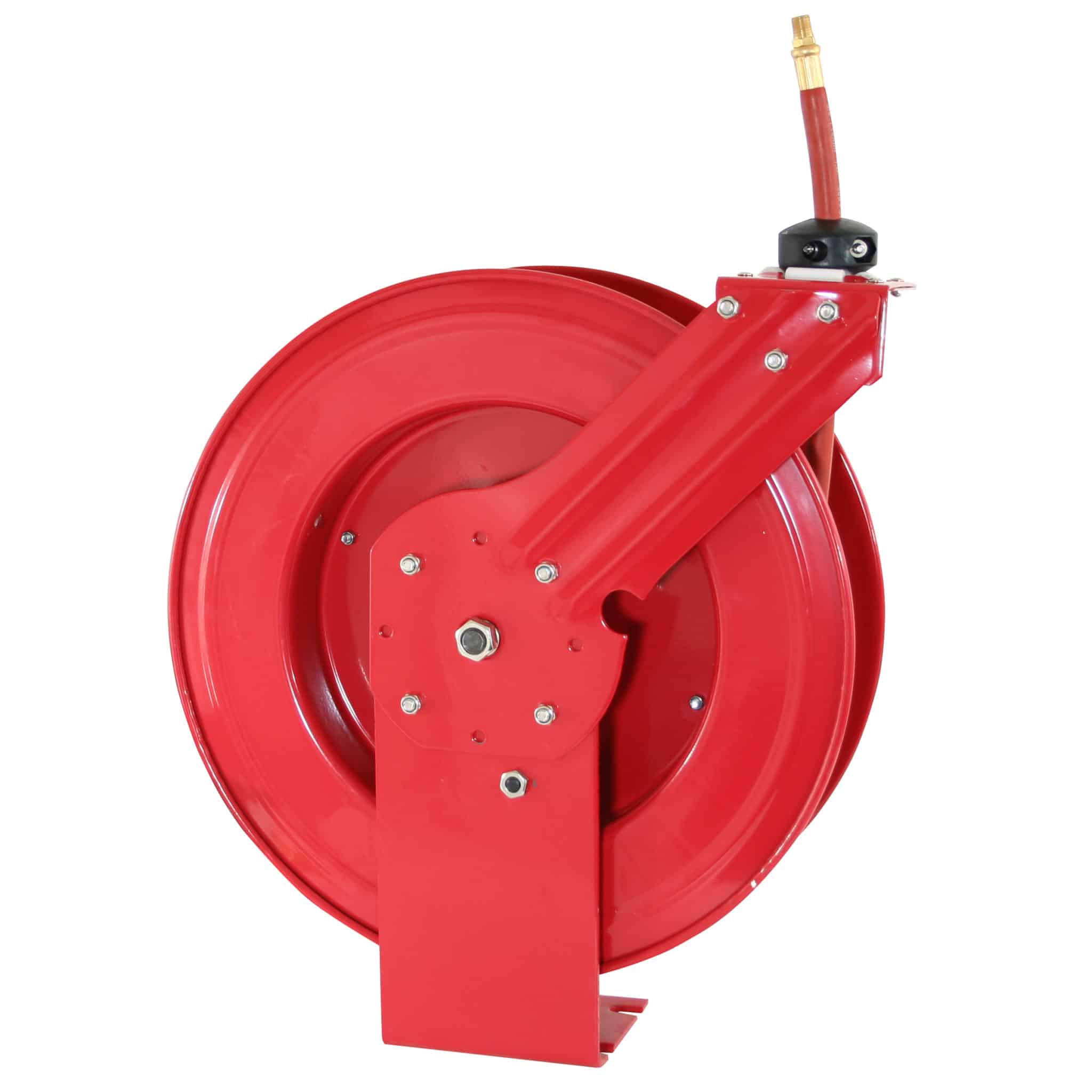 Black Bull 50 Foot Retractable Air Hose Reel with Auto Rewind - Buffalo