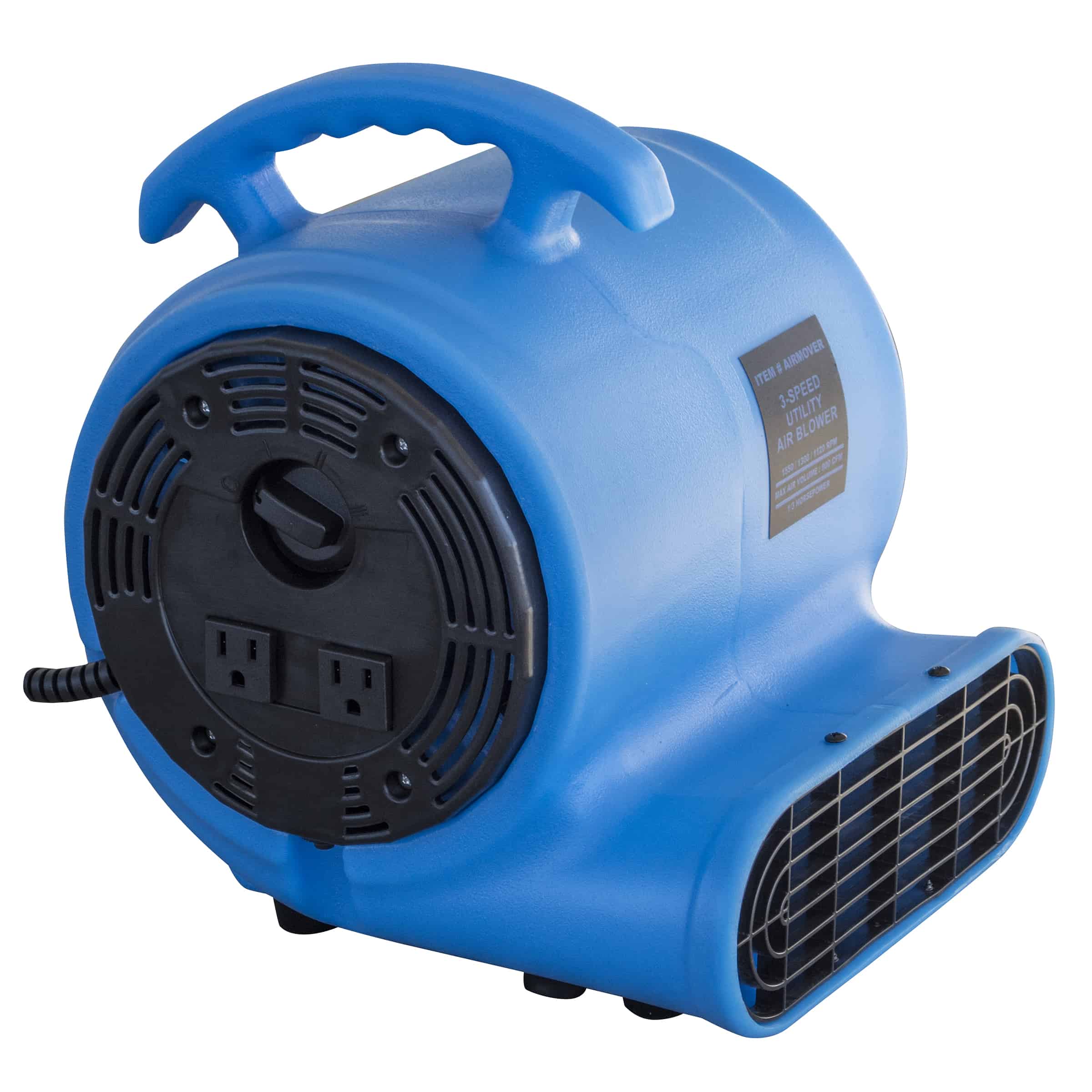 Professional 3-speed Floor Carpet Dryer And Air Mover Blower For