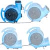 900 CFM Air Blower Utility Floor Fan with Daisy Chain