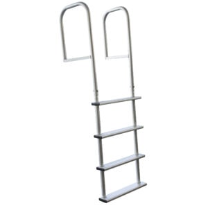 4 Step Removable Aluminum Dock Ladder
