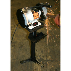 31 Inch Bench Grinder Stand - Black Bull