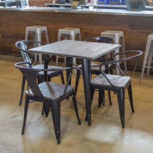 Dining Table with Wood