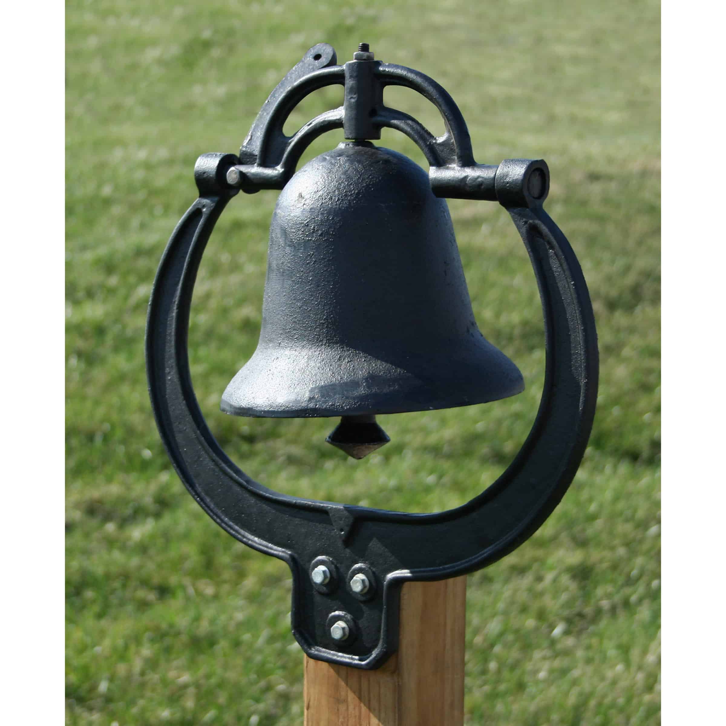 Yard Tuff YTF-22LB Large Cast Iron Farm Bell