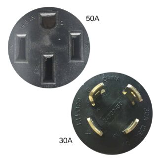 L14-30P Male to 14-50R Female Conversion Adapter Plug - Sportsman Series