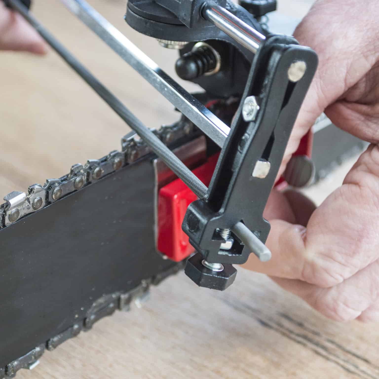 Bar Mount Chain Saw Chain Manual Sharpener Filing Guide Sportsman