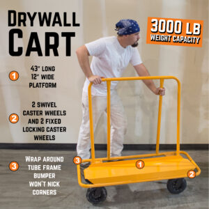 Drywall Cart 3000 Lbs Capacity