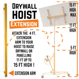 Drywall / Panel Hoist extension