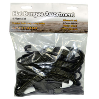 6 Piece Flat Bungee Set