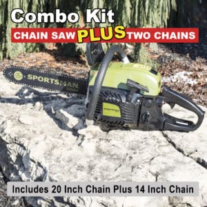 20 inch plus 14 inch Chainsaw Combo Kit