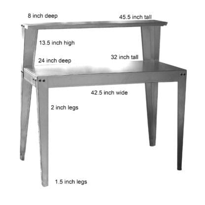 Mutli-Use Galvanized Steel Table/Work Bench