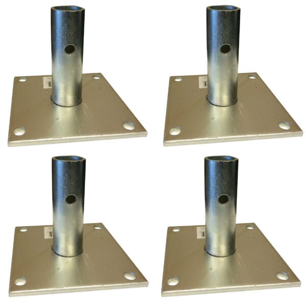 Scaffold Base Plate 4 Piece Set