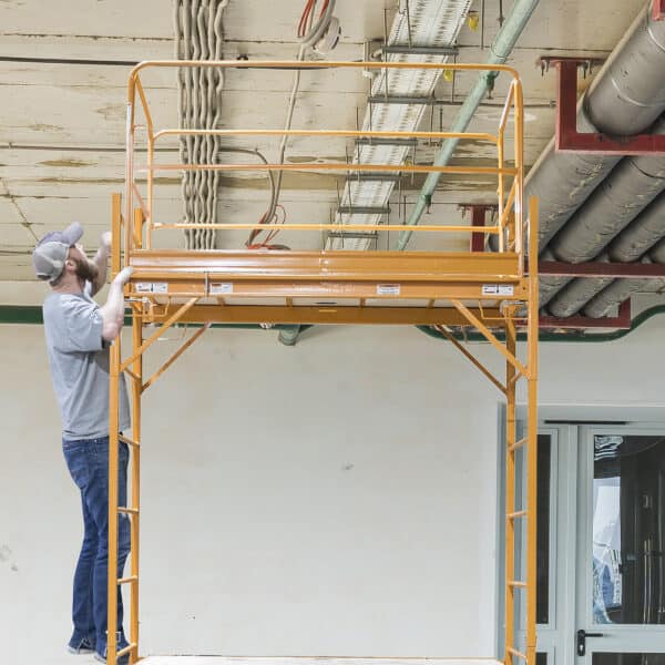 Scaffolding Guard Rail System