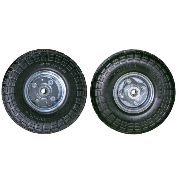 10 Inch No Flat Tires Set of 2