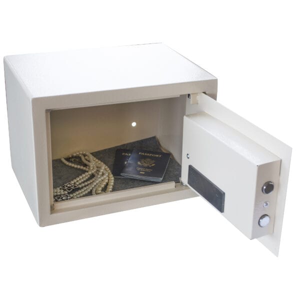 Pistol Safe with Keypad Lock - Beige