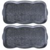 Rubber Boot and Shoe Mat Set of 2