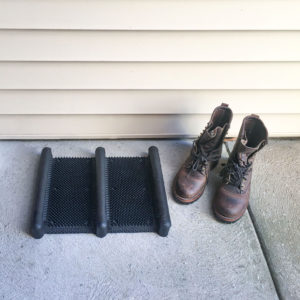 Rubber Boot Scrap Mat and Rubber Boot/Shoe Mat