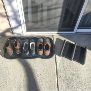 Rubber Boot Scrap Mat and Rubber Boot/Shoe Mat