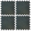 Rubber Mat 4 Piece Interlocking Set, great for warehouse and retail use