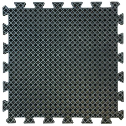 Rubber Mat 4 Piece Interlocking Set