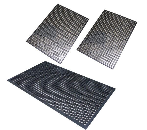 3 Piece Rubber Mat Set