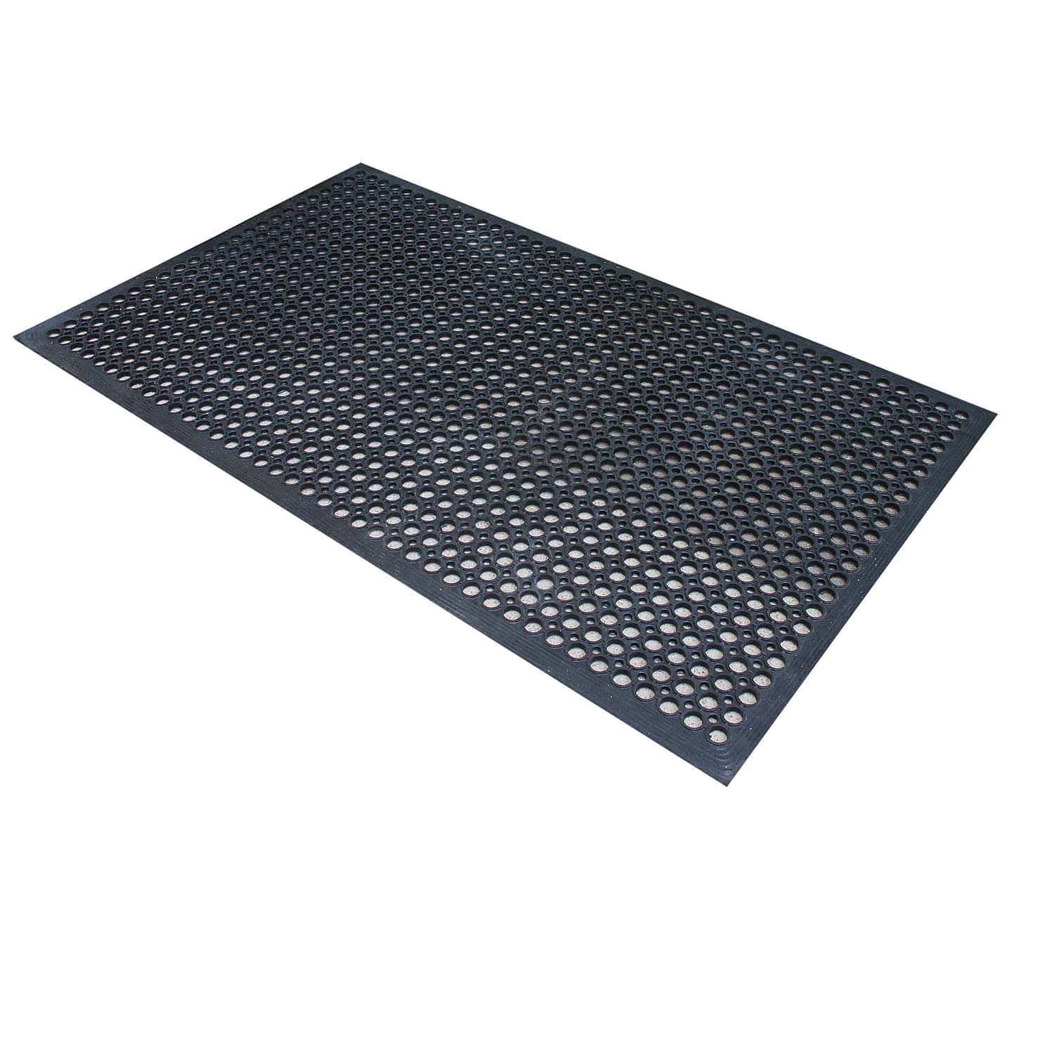 Anti Slip and Anti-Fatigue Durable Heavy Duty Black Rubber Floor