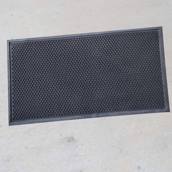 3 x 5 Foot Commercial Slotted Scraper Rubber Mat