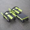 1,500 lb Steel Snowmobile Dolly Set