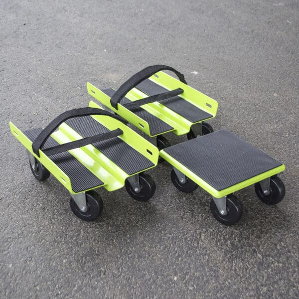 1,500 lb Steel Snowmobile Dolly Set