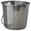 1.32 Gallon Stainless Steel Buckets