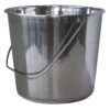 Medium Stainless Steel Bucket Set