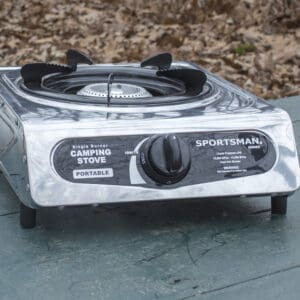 Single Burner Adjustable Camping Stove - Sportsman Series
