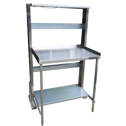 Space Saving Stainless Steel Work Bench Station