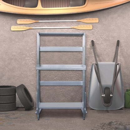 Space Saving Stainless Steel Work Bench Station