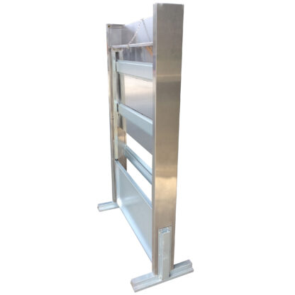 Space Saving Stainless Steel Work Bench Station