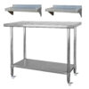 Stainless Steel Work Station with 48 inch Workbench Table
