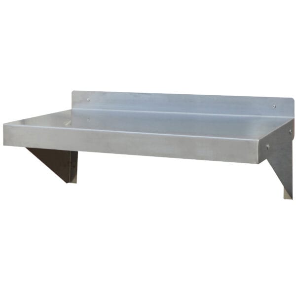 Stainless Steel Table and Shelf Set