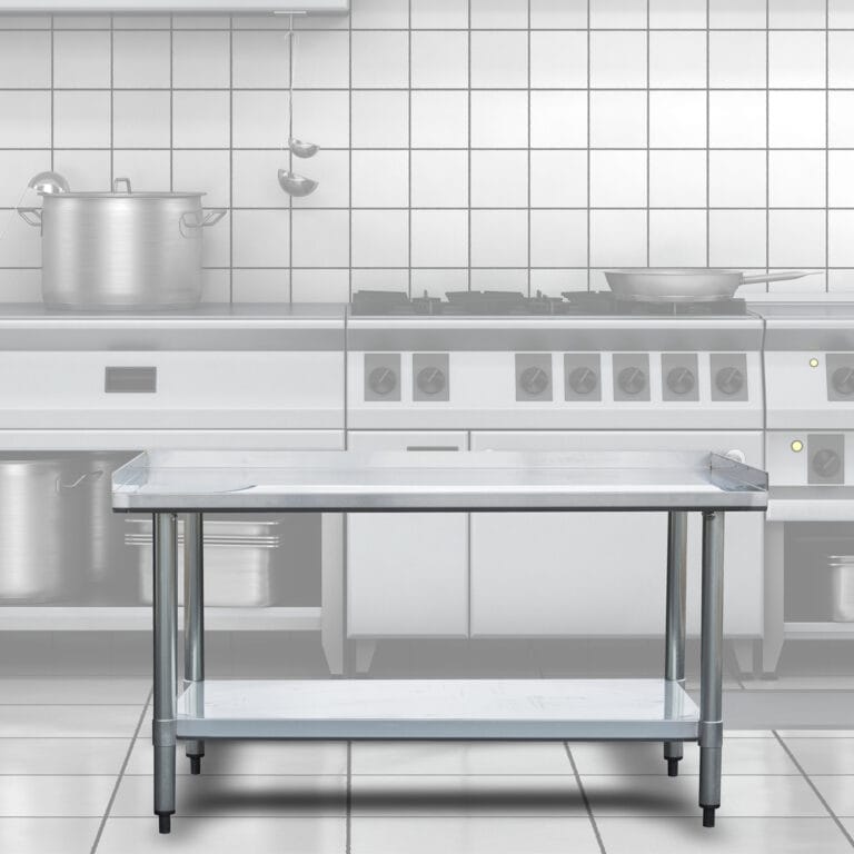 Stainless Steel 48" Prep Table