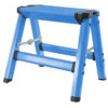 Lightweight Single Step Aluminum Step Stool Bright Blue