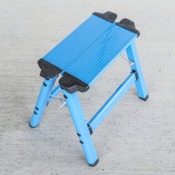 Lightweight Single Step Aluminum Step Stool 2 Piece Set