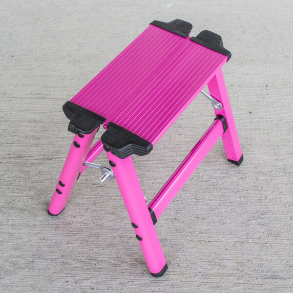 Lightweight Single Step Aluminum Step Stool 2 Piece Set