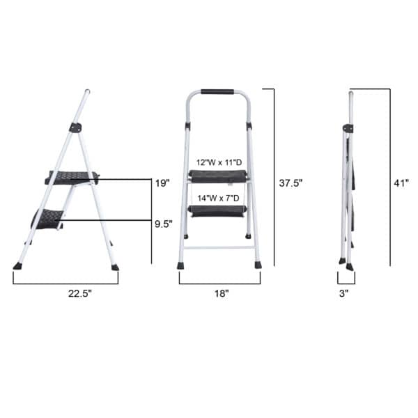 Two Step Folding Utility Step Ladder