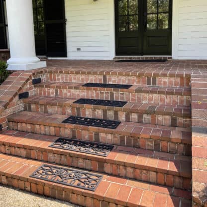 Rubber Scrollwork Stair Tread 4 Pack