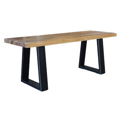 Entryway/Dining Bench with Rosewood Top