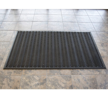 3 x 5 Foot Commercial Rubber Scraper Mat